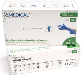 24medical IBZ-2 Nitril Handschuhe, puderfrei - Größe M