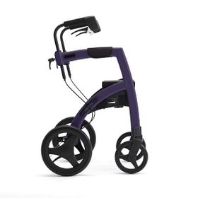 Rollz Motion 2.1 Rollator und Rollstuhl dark purple