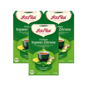 Yogi Tea - Grüntee Ingwer Zitrone Bio Grüntee