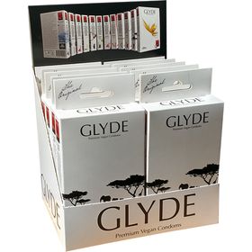 Glyde Ultra *Maxi* große Kondome, zertifiziert mit der Vegan-Blume, Vorteilspackung