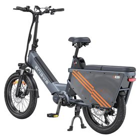 ENGWE LE20 Lasten-Elektrofahrrad, 250-W-Mittelmotor, 48-V-Akku (2 x 19,2 Ah)