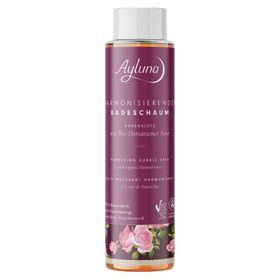 Ayluna Rosenblüte Badeschaum – Harmonisierend, Bio-Damaszener Rose Bio