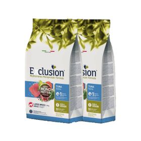 Exclusion Mediterraneo Noble Grain Adult Thunfisch Doppelpack für Hunde