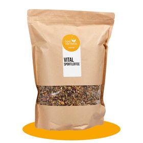 teeverliebt - Vital Sportlertee loser Kräutertee Großpackung I Erfrischender Tee für Aktive