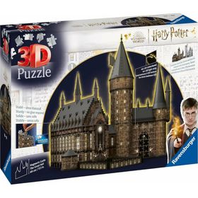 3D Puzzle Hogwarts Schloss - Die Große Halle Night Edition