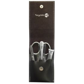 Niegeloh Solingen Etui Modell Glamorous Duo, chocolat - Made in Solingen