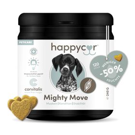 happycor® Mighty Move für Muskulatur, Kondition und Stabilität, natürlicher Funktionssnack
