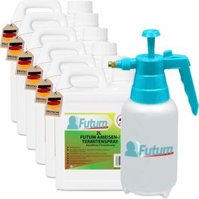 FUTUM 6x2L Ameisen- / Termitenspray + 2L Sprüher