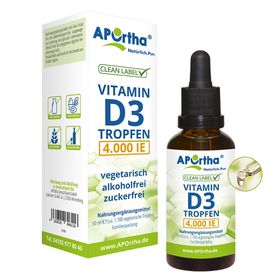 APOrtha® Vitamin D3 Tropfen - 4.000 IE