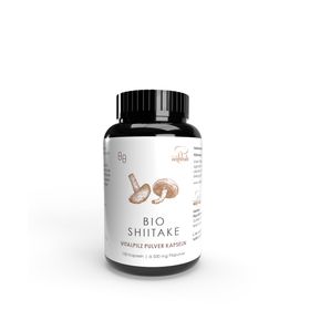 Pilze Wohlrab - Bio Shiitake Pilze Pulver Kapseln