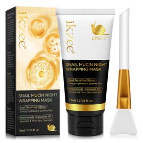 P-beauty  Nachtmaske Gesicht Snail Mucin Kollagen Night Wrapping Mask