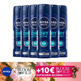 NIVEA Deodorant Men Dry Active Deo Spray
