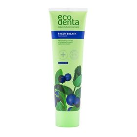 eco denta GREEN LINE Frischer Atem Blaubeer-Zahnpasta