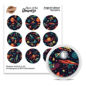 Diasticker® FreeStyle Libre 3 Sticker "Stars of the Universe"