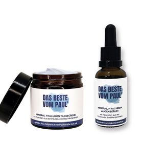 DAS BESTE VOM PAUL® Morgenblick Set: Hyaluron Tagescreme & Augenserum