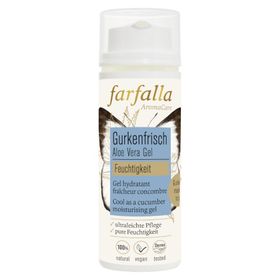 Farfalla Aloe Vera, Gurkenfrisches Feuchtigkeitsgel, Feuchtigkeit Bio