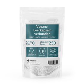 SHROOMY Leerkapseln Größe 0 verbunden
