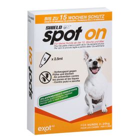ShieldOn Spot On Floh- und Zeckenschutz - für kleine Hunde