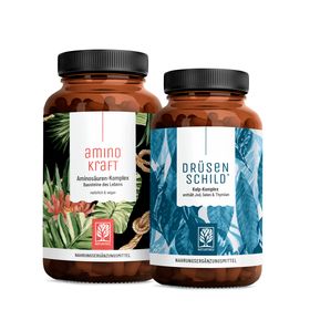 Schildkraft-Paket: AMINOKRAFT, DRÜSENSCHILD - NATURTREU®