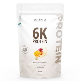 nutri+ 6K Eiweißpulver 1kg - Protein Shake ohne Whey