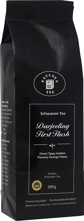 Paulsen Darjeeling First Flush FTGFOP1, Ernte 2024, schwarzer Tee