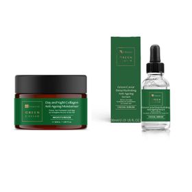 Dr Botanicals Grünes Kaviar Anti-Aging Feuchtigkeitscreme & Serum Set