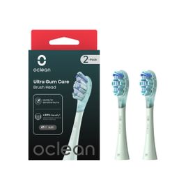 Oclean Bürstenkopf Ultra Zahnfleischpflege - Grün, 2er Pack