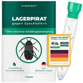 SILBERKRAFT Lagerpirat gegen Speckkäfern