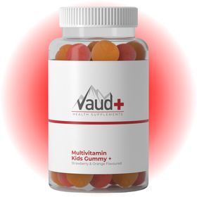 Vaud® Multivitamin Kids Gummys | Kindgerechter | 50 vegane Gummys | Hergestellt in der Schweiz