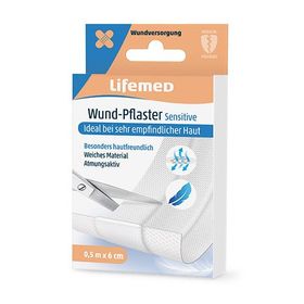 "Lifemed" Wund-Pflaster 0,5 m x 6 cm "Sensitive"