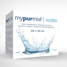 Mypurmist Free - Ultrapure Destilliertes Wasser Nachfüllpackungen