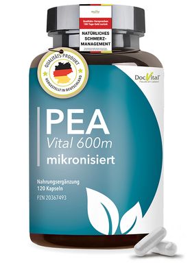 DocVital® PEA Kapseln mikronisiert 600mg– Palmitoylethanolamid