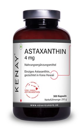 Astaxanthin 4mg|| Nahrungsergänzungsmittel | KENAY®