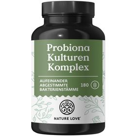 NATURE LOVE® Probiona Komplex – 300 Mrd. KBE/g – Lactobacillus & Bifidobakterien 20 Mrd – KBE/Tag