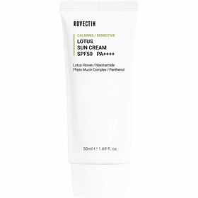 ROVECTIN Calming Lotus Sun Cream SPF50+ PA++++ – Gesichtssonnencreme