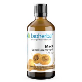 Bioherba Maca Lepidium meyenii Tropfen Tinktur