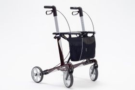 Russka Rollator Vital carbon 62 rubinrot