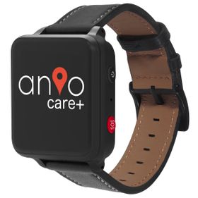 ANIO Care+ Senioren Smartwatch Fitnesstracker Smarte Uhr 1,3" SOS-Taste GPS WLAN