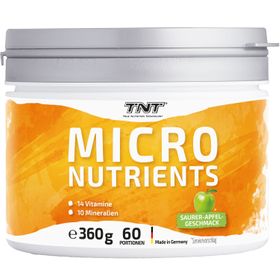 TNT Micronutrients, alle wichtigen Vitamine und Mineralien in einem Produkt, Apfel-Geschmack