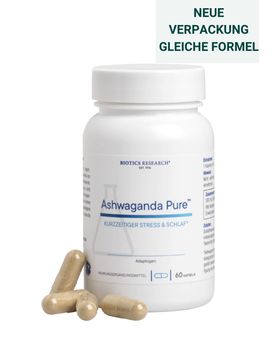 Energetica Natura ASHWAGANDA PURE 60 KAPSELN