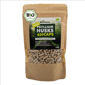 RheinNatur Bio Flohsamenschalen Kapseln