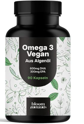 Bloom Naturals Omega 3 Kapseln