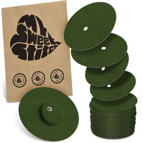 MySweetStitch | Dexcom G7 / ONE+ / Stelo Overpatch | 25 Stück | Olive