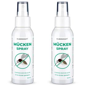 SILBERKRAFT Mückenspray