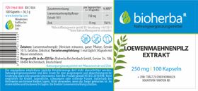 Bioherba Loewenmaehnenpilz Kapseln