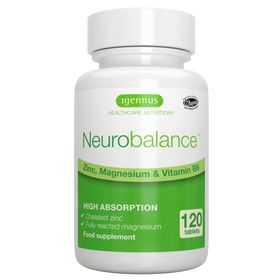 Igennus ZMA Tabletten Neurobalance mit Zink, Vitamin B6 und Magnesium , Hochdosiert