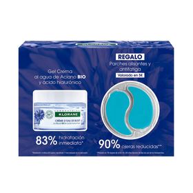 BIO-KORNBLUME & HYLURONSÄURE GEL-CREME FÜR GESICHT UND AUGEN, PACKUNG 2 Stk