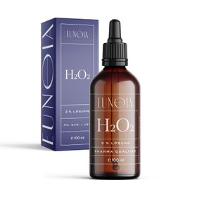 Eunoia Wasserstoffperoxid 3% - mit Pipette - hohe Reinheit