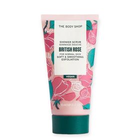 British Rose Smoothing Shower Scrub (Duschpeeling) - Inhalt: