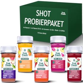 LiveFresh Probierpaket - 16 Shots